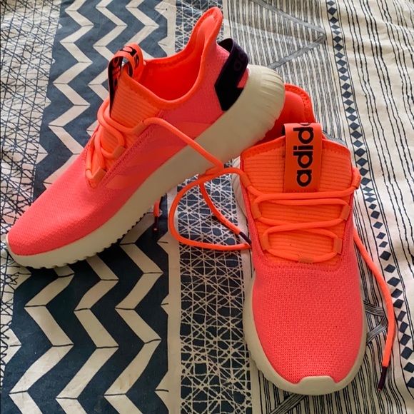 bright coral shoes